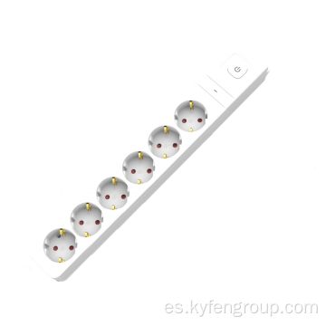 Alemania Strip Power Strip con protección contra sobretensiones